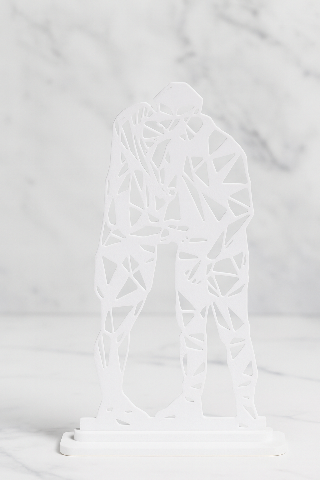 Figurine géométrique personnalisée
