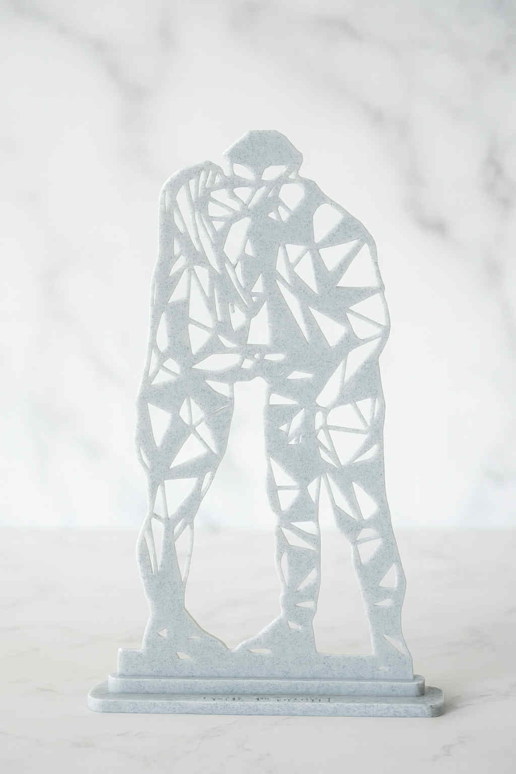 Figurine géométrique personnalisée