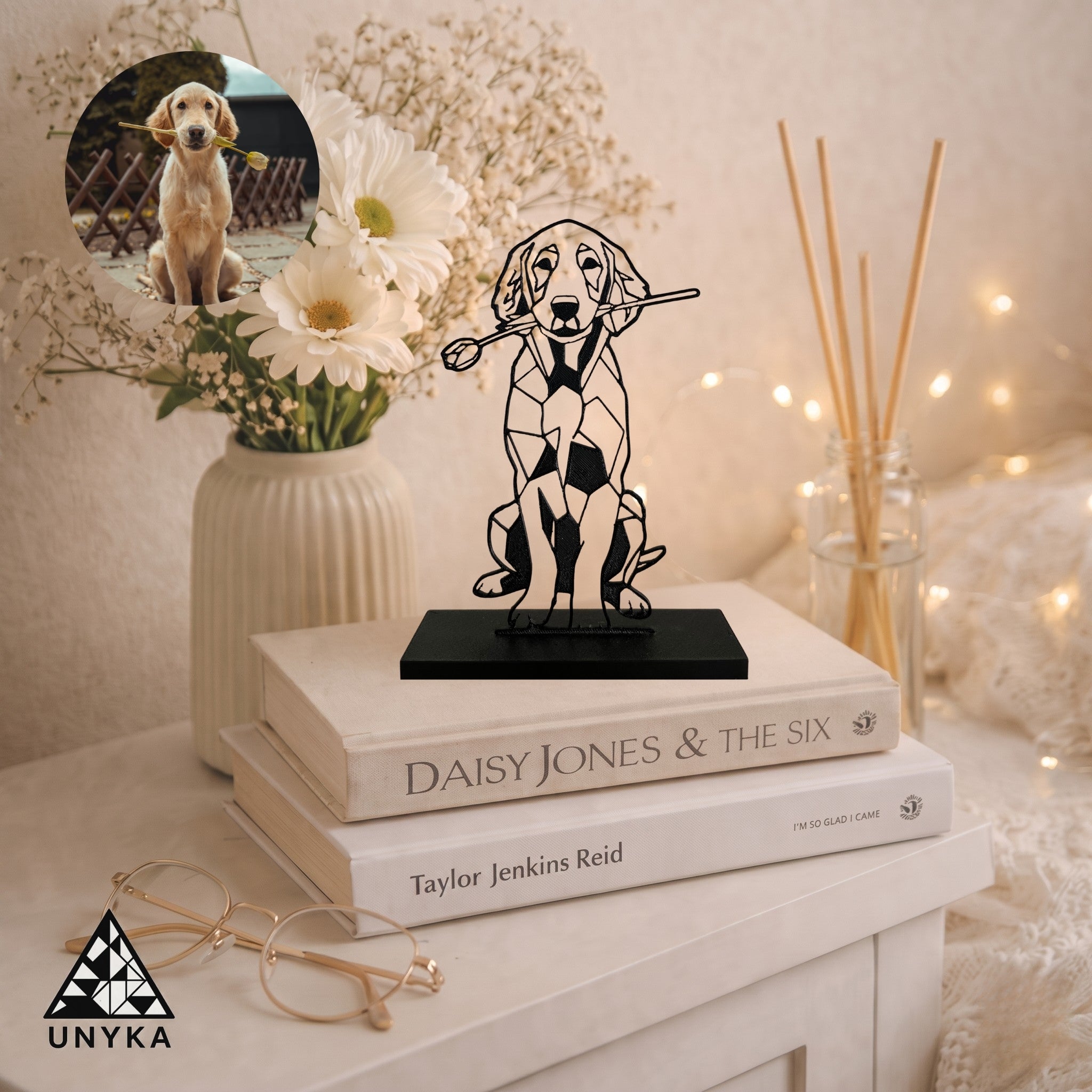 Figurine Animal Personnalisée 3D | Style Géométrique | Made in France